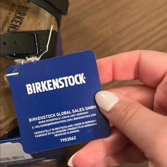 Birkenstock Black and Tan Sandals - Picture 2 of 5